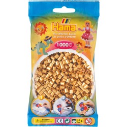 Hama Bügelperlen Gold 1.000 Stk (50)