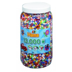 Hama Dose mit 13000 Perlen mix (10)