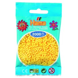 Hama Miniperlen 2000 Stk gelb (6)