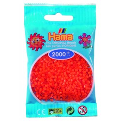 Hama Miniperlen 2000 Stk orange (6)