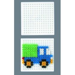 Hama Stiftplatte 4eckig kl weiß MM10 (500)
