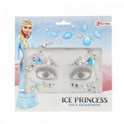 Gesichtsdiamanten " Ice-Prinzessin"