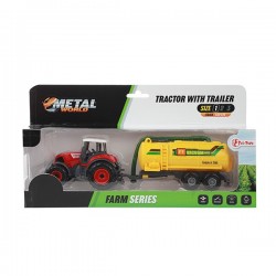 Metall Traktor mit Anhänger